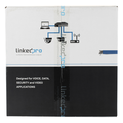 PRO-CAT6-R - Linkedpro By Epcom Bobina de Cable / Cat6+ / 305 m (1000 ft) PRO-CAT6-R