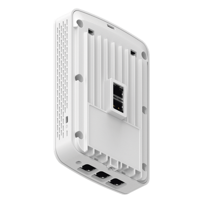 XV2-22H0A00-RW - Punto de Acceso Wi-Fi 6 / Diseño para Pared / 3 Puertos Gigabit / PoE Passthrough / Doble Banda 2.4 y 5 GHz / Hasta 2.5 Gbps / Radio IoT Integrado