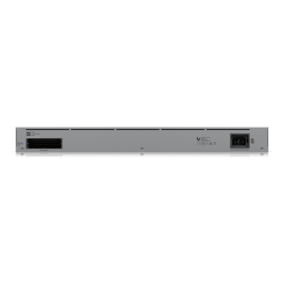 USW-PRO-MAX-24 - Switch Capa 3 Administrable / 24 Puertos RJ45 (8 × 2.5 GbE + 16 × 1 GbE) / 2 Puertos SFP+ 10G / 112 Gbps Switching / Pantalla LCD Táctil 1.3″ / EtherLighting™ / Montaje Rack 1U