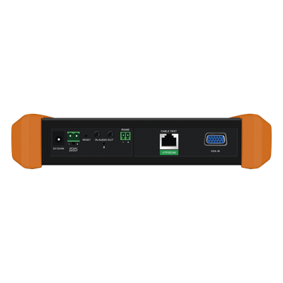 TPTURBO4KOTDR - Tester Multifunción OTDR / Alcance 150 km (492.1 ft) / Pantalla Táctil 5.4" / Soporte 4K/8K / PoE Integrado / Wi-Fi 2.4 GHz / HDMI/VGA