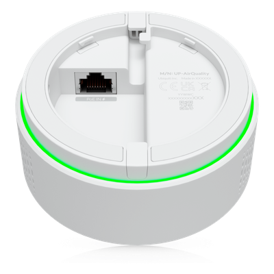 UP-AIRQUALITY - Sensor de Calidad del Aire / Detección de Vapeo / Monitoreo CO₂ PM VOC AQI / PoE / Integración UniFi Protect