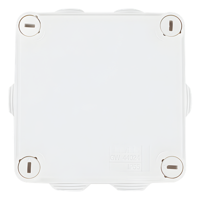 GW-44-024 - Gewiss Caja Estanca Derivación PVC 100x100x50mm, IP55, 6 Entradas