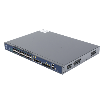V1600G-2B - OLT / 16 Puertos GPON / 8 Puertos Uplink / 2,048 ONUs / 20 km / 1U Rack