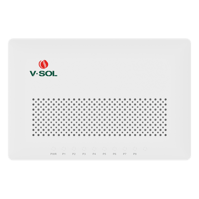 V1808PU - Splitter Activo 1x8 para Alimentación de 8 Dispositivos POF, puertos SC/UPC