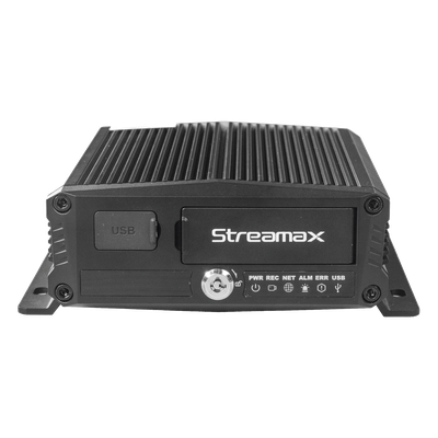 XMRM1N20 - DVR Móvil / 6 Canales / 4 AHD + 2 IP / H.265 / IA Embebida ADAS+DSM / 4G-GPS-Wi-Fi / Almacenamiento 3 TB / SD 1 TB + SSD M.2 2 TB