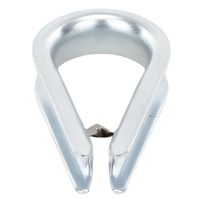 CUELLO-14LS - Surtek Guardacabos/cuello 1/4" acero con electro galvanizado. CUELLO-14LS