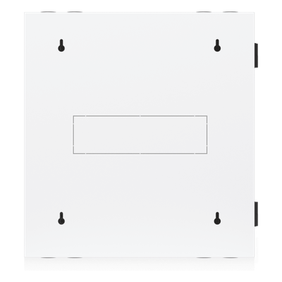 UACC-RACK-12U-WALL-SW-G - Gabinete Rack 12U / 600x703 mm / Puerta Vidrio Templado / Puerta Trasera Abatible / Paneles Laterales con Llave / Acero SPCC 1.2 mm