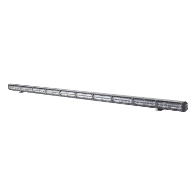 XLT2131A - Barra de Luz de Advertencia / 10 Módulos de 6 LED / 49 Pulgadas / Ámbar / 18 Patrones de Destello / 10-30 VCC / 7.2 A / IP Resistente al Agua / Cable 10.5 m (34.4 ft)