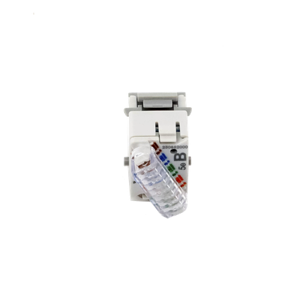 U5-K04NS - Jack Keystone / Cat5e UTP / RJ45 / T568A-B / -10 a 60°C / Color Gris