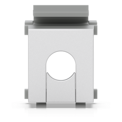 UACC-KEYSTONE-BLANK-INSERT-TH - Inserto Keystone Ciego Pasante / Snap-In / 12 Piezas / Gestión de Cableado / 6.3 x 14.6 x 18 mm