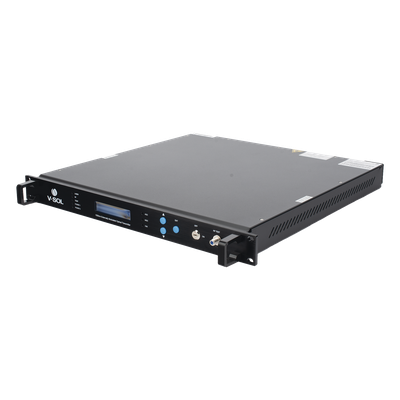 V8810TE-9 - Transmisor Óptico / 1550 nm / Modulación Externa / 2 Salidas 9 dBm / DWDM / Doble Fuente de Poder