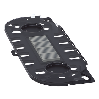 FOSMF - Charola de Empalme para Fibra Óptica / 24 Empalmes de Fusión o Mecánicos / 0.36' x 13.9' x 5.3' / Compatible con Paneles FCEU