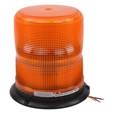 X-7970A - Baliza LED de Emergencia / SAE Clase I / Flash Pulse8 / 12-24 VDC / 120° Ángulo de Visión / IP Sellado