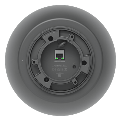 UVC-AI-PTZ-B - Cámara PTZ IP / 4K 8 Megapixel / Zoom Óptico 22x / IR 100 m (328.1 ft) / PoE++ / IP66 / Rotación 360°