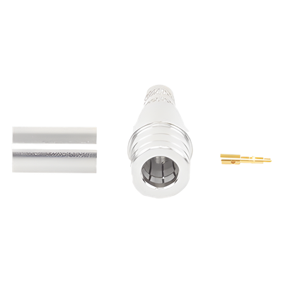 RQA-5000-X - Rf Industries,Ltd Conector RF Coaxial / QMA Macho / Anillo Plegable RQA-5000-X