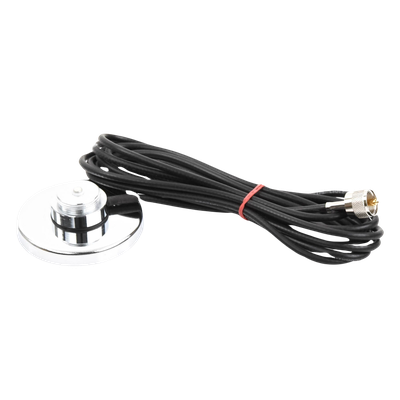 GV2 - Pctel Montaje Magnético para Antena / NMO 3/4" / Cable RG58U 3.5 m (11.5 ft) GV2