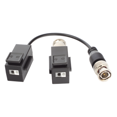 BL-1H18 - KIT DE TRANSCEPTOR HILOOK (BALLUNS) TURBOHD CON BOTON PUSH / HASTA 8 MP (4K) / 100% COBRE / SOPORTA HD-TVI / AHD / CVI / CVBS / AUDIO POR COAXITRON / DATOS PARA MENU DE CONFIGURAR DE CÁMARAS