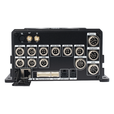 XMRX3NPRO - DVR Móvil / 8 Canales / 4 AHD 2 Megapixel + 4 IP / H.265 / Almacenamiento HDD y SSD M.2 / 4G / Wi-Fi / GPS / -40 a 70°C (-40 a 158°F)