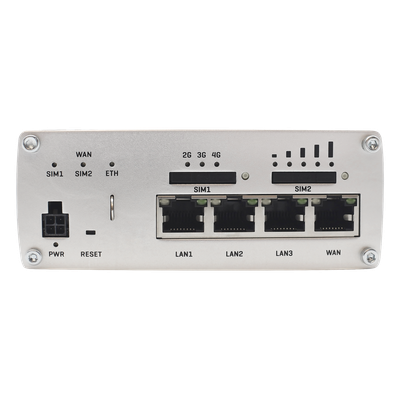 RUTX09 - Teltonika Router Industrial LTE 4.5G Cat 6 / 300 Mbps / 4 Puertos Gigabit RUTX09