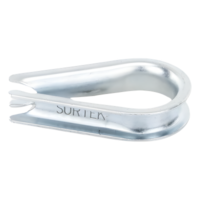 CUELLO-14LS - Surtek Guardacabos/cuello 1/4" acero con electro galvanizado. CUELLO-14LS