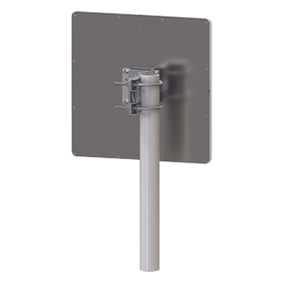 TXP2420 - Antena Tipo Panel 2400 MHz, Apertura H/V (18º), Ganancia 20 dBi, Dimensiones 30 x 30 4.5 cm, Conector N- Hembra, Para exterior