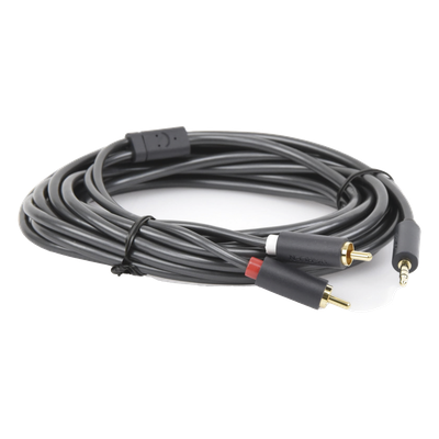 10513 - Ugreen 10513 cable de audio 5 m 2 x RCA 3,5mm Gris