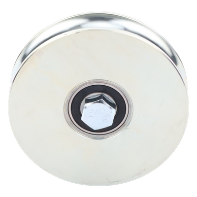 1150-5060-001 - Rueda de 14 cm SIN Soporte / Soporta hasta 550 kg / Canal Tipo "U"