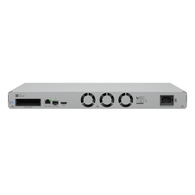 UNVR-G2 - NVR Rack 1U / 4 Bahías Hot-Swap / 10G SFP+ y 2.5GbE / 30 Cámaras 4K / Edge-AI / HDMI Viewport