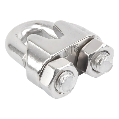 NUDO-14M-JSS - Syscom Tensor de acero forjado / Gancho-argolla / 3/8" x 6" NUDO-14M-JSS