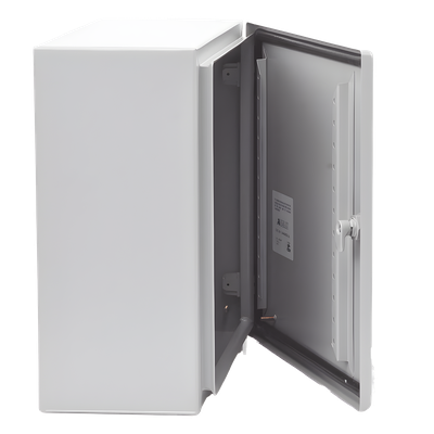 G4A-404020-UL - Anclo Gabinete NEMA 4/IP66 / 40x40x20 cm (15.7x15.7x7.9 in) / Platina 350x365 mm G4A-404020-UL