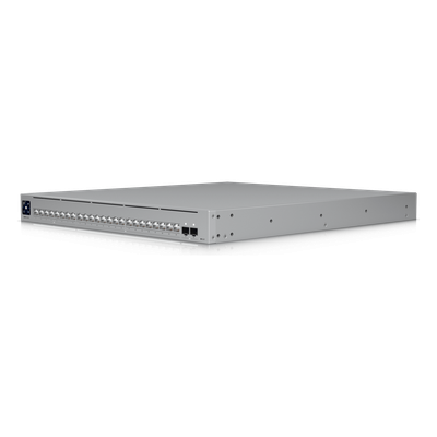 USW-PRO-XG-24 - Switch Administrable Capa 3 / 24 Puertos RJ45 (16 × 10 GbE, 8 × 2.5 GbE) / 2 Puertos SFP28 25 G / Etherlighting™ / RPS / 460 Gbps