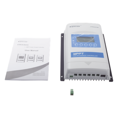 XTRA-2210-N - Controlador Solar MPPT / 20 A / 12/24 V / Voc Máximo 100 V / Comunicación RS-485 / IP32