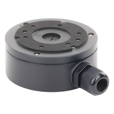 DS-1280ZJ-XS(BLACK) - Hikvision Caja de Conexión para Cámara / Metal Aleación Aluminio-Acero / IP66 Exterior