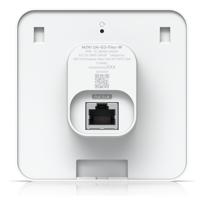 UA-G3-FLEX-W - Lector de Acceso IP / Teclado Capacitivo 12 Botones / NFC 13.56 MHz / BLE 4.1 / PoE / IP55 / -30 a 60°C