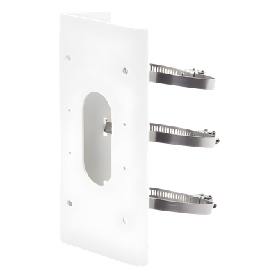 DS-1475ZJ-SUS - Hikvision Montaje para Poste / Cámaras Domo y Bala / Acero Inoxidable DS-1475ZJ-SUS