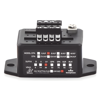 DTK-2LVLPLV - Ditek Protector Bajo Voltaje / 2 Pares / NAC SLC IDC PIV DTK-2LVLPLV