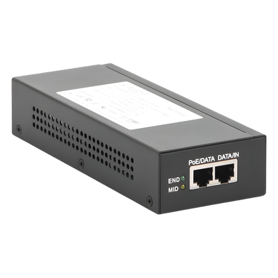 LAS60-57CN-RJ45 - Hikvision Inyector Hi-PoE / 56 Vcc / 60 W LAS60-57CN-RJ45