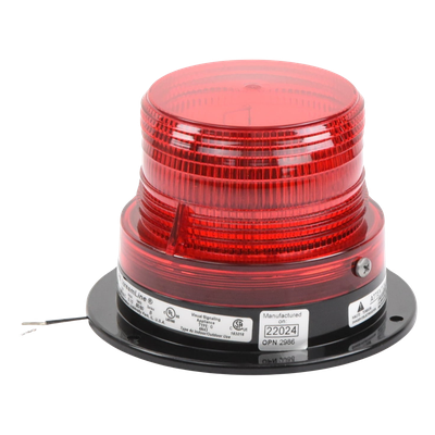 LP6-120-R - Federal Signal Industrial Luz Estroboscópica LED / 2.0 Joules / 65-95 FPM LP6-120-R