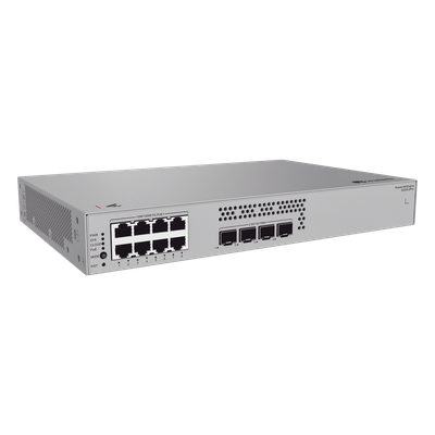 S220S-8P4J - Huawei Switch Administrable PoE Capa 2 / 8 puertos Gigabit PoE / 4 puertos 2.5GE SFP Uplink
