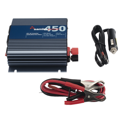 SAM-450-12 - Samlex Inversor de Corriente Onda Modificada / 450 W / Entrada 12 Vcc SAM-450-12