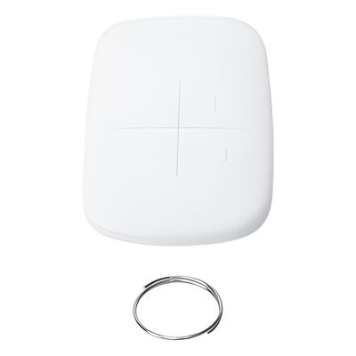 DS-PKF1-WB(B) - Hikvision Control Remoto de Alarma / Armado y Desarmado / RF Bidireccional 433 MHz