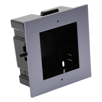 DS-KD-ACF1 - Hikvision Base empotrable / Marco de instalación / Aluminio y plástico DS-KD-ACF1