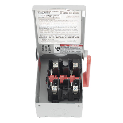 GNF221RA - Siemens Interruptor de Seguridad / 240Vca / 2 Polos GNF221RA