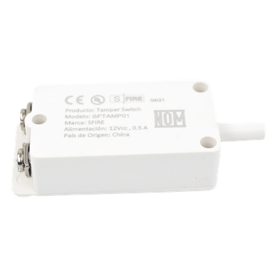 SFTAMP01 - Sfire Switch de Tamper NC / Contactos de Plata / 12 VDC SFTAMP01