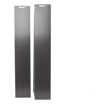 WMPVHC45E - Organizador Vertical de Cable / Doble Capacidad Frontal y Posterior / 45 RU / 6.7in (170mm) Ancho / 83.0in (2108mm) Alto / Negro