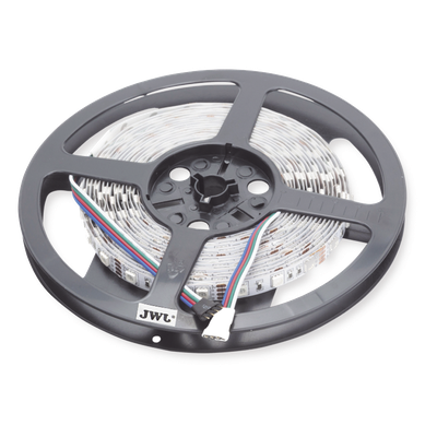 JLTL-5050-IP20 - Tira Led de 5 m / Color Azul / Uso Interior / Potencia 22 W / 900 lm/ 12 V CD / IP 20.