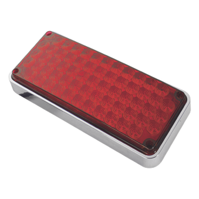 XLTE295R - Luz de Advertencia LED / 7x3" / 66 LED / 12 VCC / 12 Patrones de Destello / Montaje Permanente