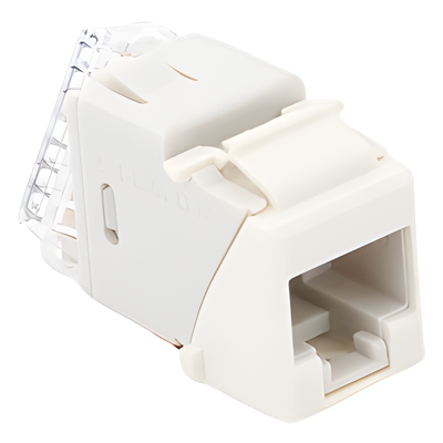 U6A-K02NS - Jack Keystone Cat6A UTP / Terminación T568A/B / Rango -10°C a 60°C / UL 94 V-0 / Conductores 24-22 AWG