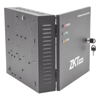 INBIO-260 - Controlador de Acceso / 2 PUERTAS / Biometría Integrada / Hasta 20,000 Huellas / 30,000 Tarjetas / Incluye Gabinete y Fuente de Alimentación 12Vcc/5A