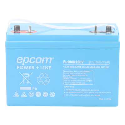 PL100D12EV - Epcom Powerline Batería de Ciclo Profundo / 12 VCC / 100 Ah PL100D12EV